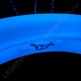 Пергола «Круг» со светящимися LED качелями RGB 12V