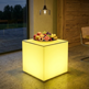 Светящийся стол Cubo 50 RGB Accum (стекло в комплекте)